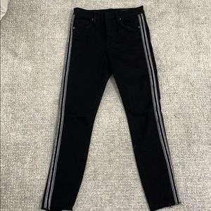 Blank NYC black high rise jeans